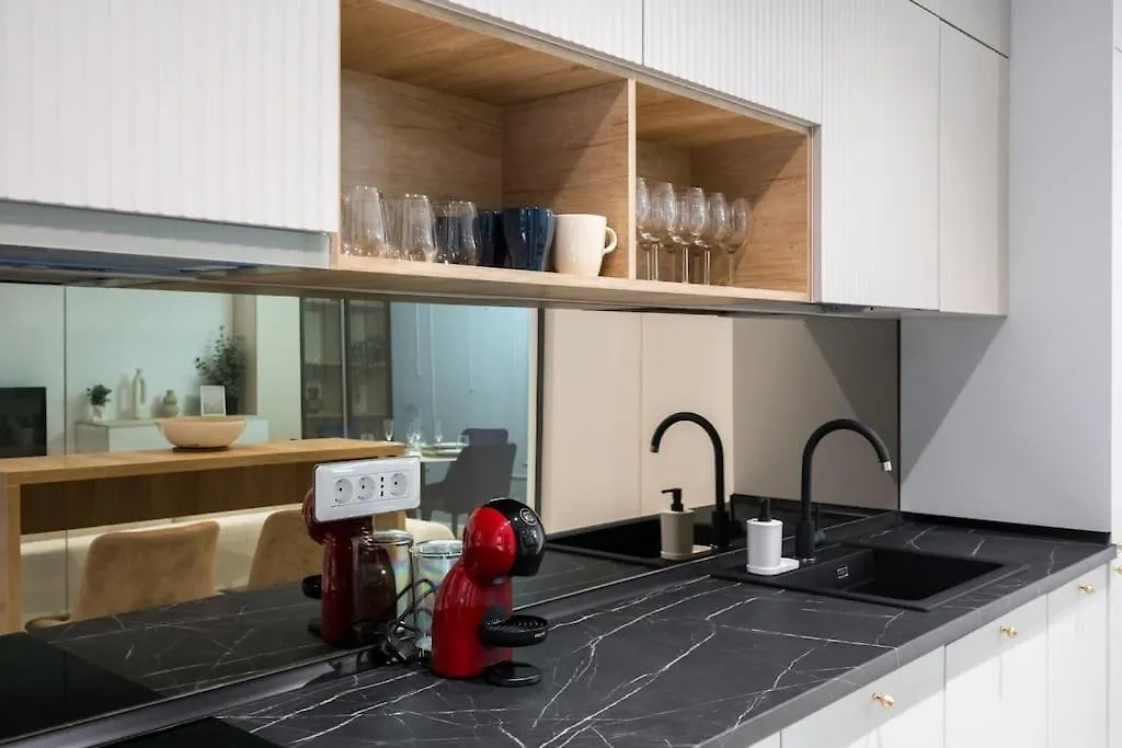 דירות בוקרשט Soft Cloud 1Br In Business Area רומניה